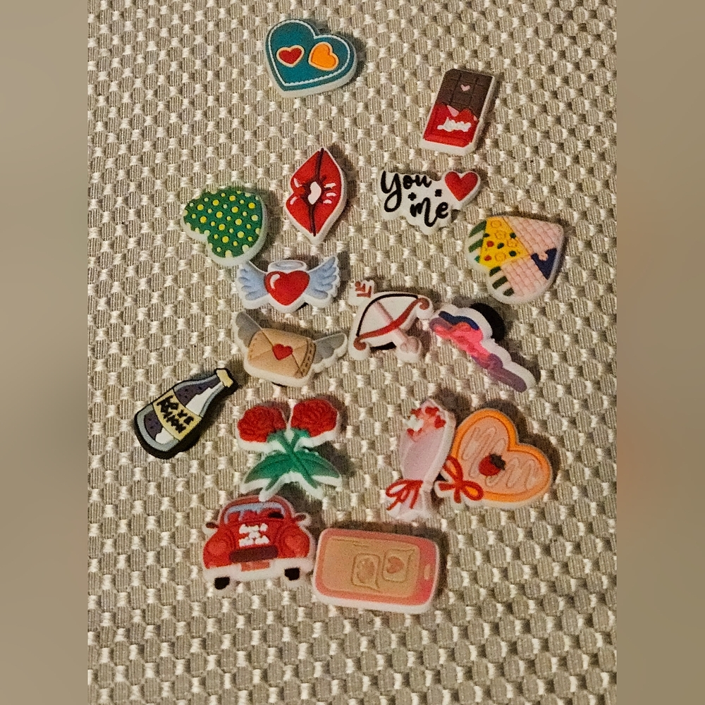 Valentines Themed Croc Charms